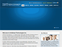 Tablet Screenshot of infosmarttech.com